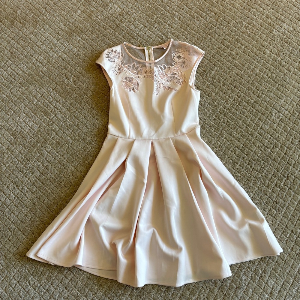 Ted Baker Pink Dress Size 2 US Size 6